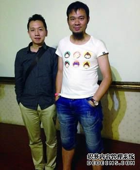 张跃钟与360联盟总监郭吉军在一起 受访者供图